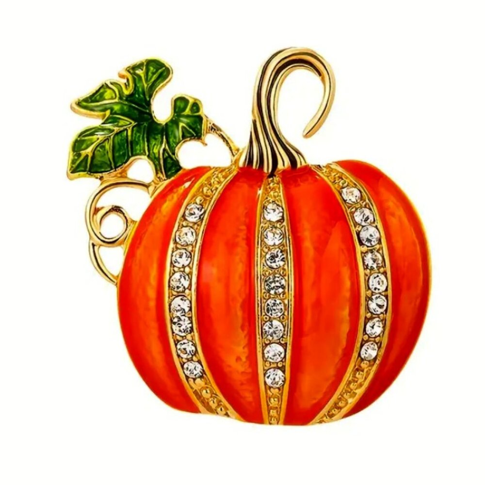 🌺 🌺 🌺 Halloween Pumpkin Brooch Pin